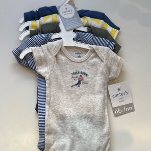 Carter's Touchdown Bodysuit/Onesie 5 Piece-